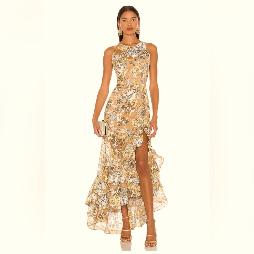 Bronx and Banco Sicilia ruffle dress